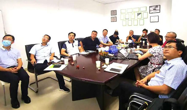 长沙市市场监督治理局副局长金雷一行莅临中检bifa必发调查调研