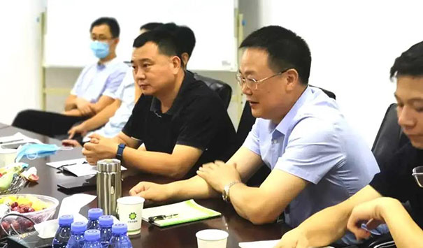 长沙市市场监督治理局副局长金雷一行莅临中检bifa必发调查调研